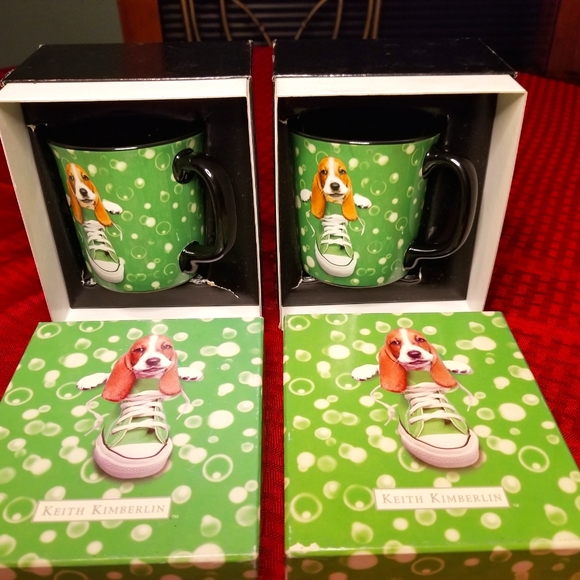 Keith Kimberlin basset hound mug - Picture 3 of 6